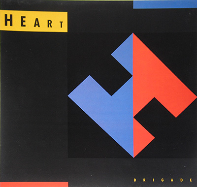 HEART - Brigade (USA & European Releases)  album front cover vinyl record